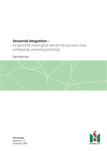 Sensorisk Integration