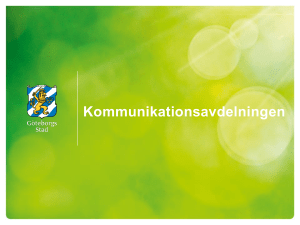 Kommunikationsavdelningen