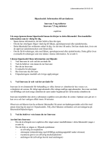 Imovane tablet PL - Läkemedelsverket