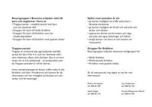 Resursgruppen i Bromma erbjuder stöd till barn och ungdomar i