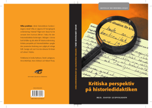 Kritiska perspektiv på historiedidaktiken