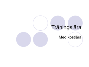Träningslära - Science