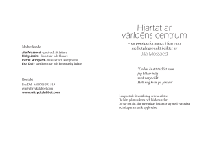 Hjärtat är världens centrum