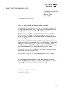 2016/17:1726 CSN-bidrag till studier i salafism/wahabism