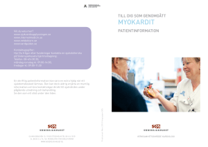 myokardit - Södersjukhuset