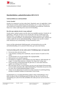 Angående deltagande i studien