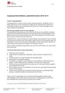 Angående deltagande i studien
