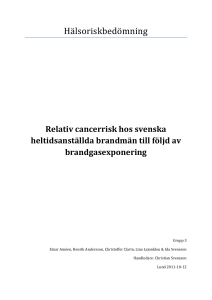 Hälsoriskbedömning