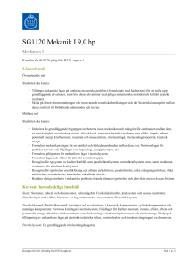 Giltig från HT2016