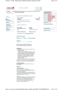 Page 1 of 6 FASS.se - FASS - Rhesonativ® Injektionsvätska, lösning