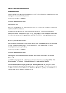 Bilaga 4 instrumentering XPS