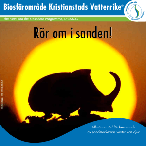 rör om i sanden! - Kristianstads Vattenrike