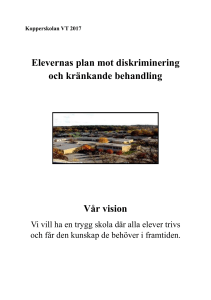 Kopperskolan VT 17 elevplan