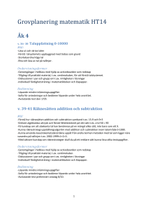 Genomgångar i helklass med hjälp av activeboarden som redskap