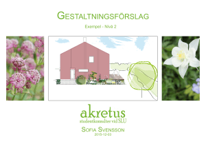 gestaltningsförslag