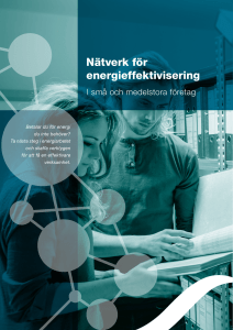 Nätverk för energieffektivisering