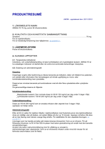PRODUKTRESUMÉ