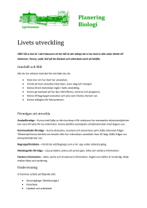 Livets utveckling Lpp