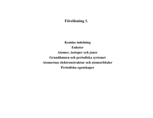Föreläsning 1.