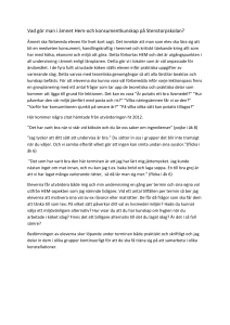Vad gör man i ämnet Hem-och konsumentkunskap på
