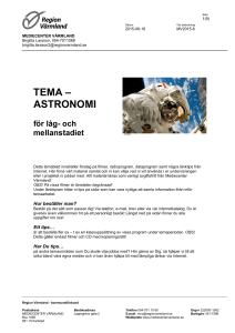 astronomi - Region Värmland