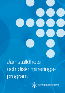 Jämställdhets- och diskriminerings- program