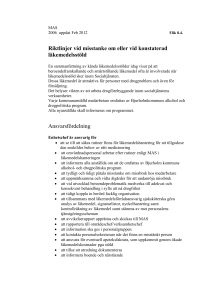 Rutin vid stöld av läkemedel