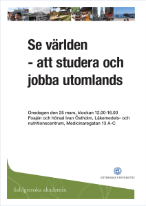 Se världen - att studera och jobba utomlands
