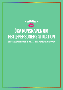 Öka kunskapen om HBTQ