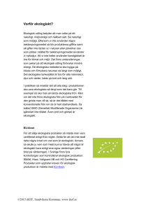 Ekologiska symboler och miljömärkning