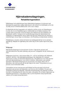 Hjärnskademottagningen,
