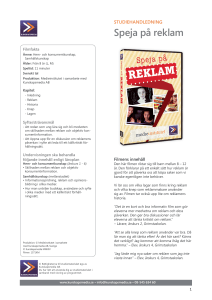 Speja på reklam