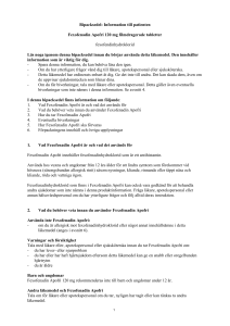 Fexofenadin Apofri film-coated tablet PL