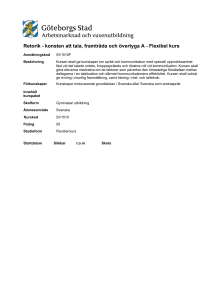 Retorik - konsten att tala, framträda och övertyga A