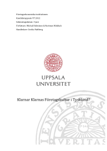 Klarnar Klarnas Företagskultur i Tyskland?