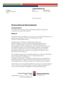 Remiss Nationell läkemedelslista