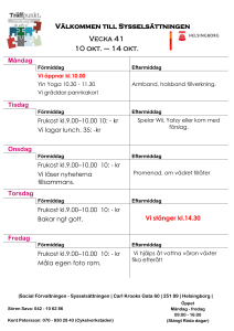 schema-vecka-41 - Den gemensamma staden