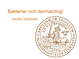 Bakterier och dermatologi