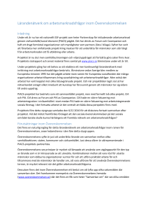 Lärandenätverk om arbetsmarknadsfrågor inom Överenskommelsen