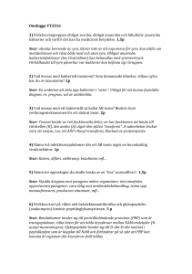 Omdugga VT2016 1) Förklara begreppen obligat