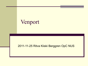 Venport - AnestesiNorr