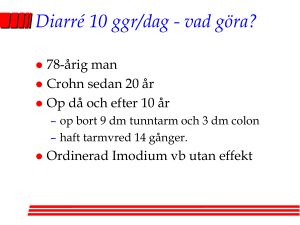 Diarré 10 ggr/dag
