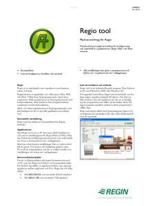 Regio tool