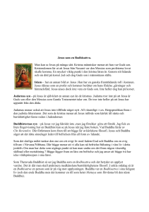 Jesus som en Bodhisattva