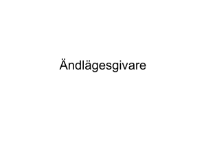 Ändlägesgivare