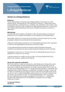 Luftvägsinfektioner