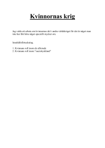 Kvinnornas krig