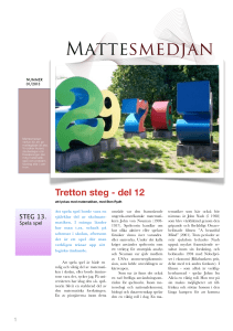 Tretton steg, del 12