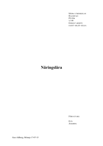 Näringslära