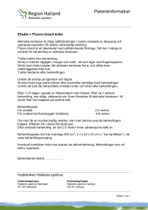 Patientinformation Efudix